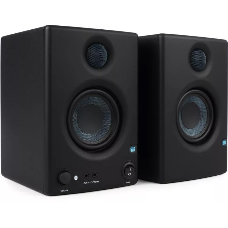 PreSonus Eris E3.5 BT 3.5" Powered Studio Monitors with Bluetooth - Pair