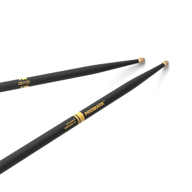 ProMark Drumsticks R5AAG Rebound 5A ActiveGrip Hickory