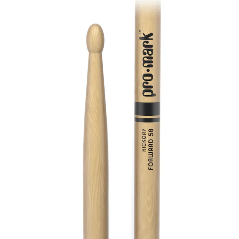 ProMark Drumsticks TX5BW Hickory 5B Wood Tip ProMark Drumsticks TX5BW Hickory 5B Wood Tip