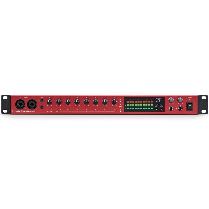 Scarlett Clarett+ 8PRE Focusrite USB-C Audio Interface