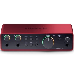 Scarlett Focusrite Scarlett 2I2-4G 4th Gen USB Audio Interface