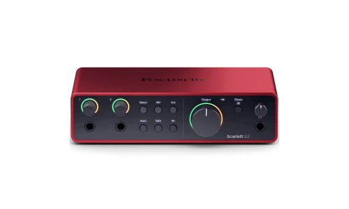 Scarlett Focusrite Scarlett 2I2-4G 4th Gen USB Audio Interface