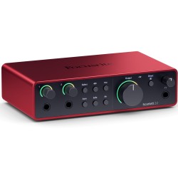 Scarlett Focusrite Scarlett 2I2-4G 4th Gen USB Audio Interface