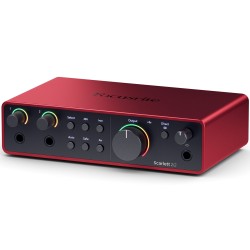 Scarlett Focusrite Scarlett 2I2-4G 4th Gen USB Audio Interface