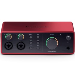 Scarlett Focusrite Scarlett 4I4-4G 4th Gen USB Audio Interface