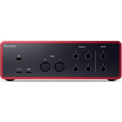 Scarlett Focusrite Scarlett 4I4-4G 4th Gen USB Audio Interface