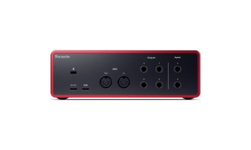 Scarlett Focusrite Scarlett 4I4-4G 4th Gen USB Audio Interface