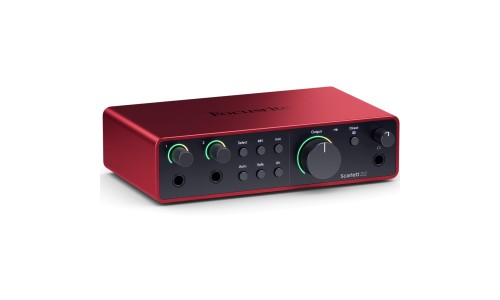 Scarlett Focusrite Scarlett2I2-S-4 Studio 4th Gen Recording Bundle