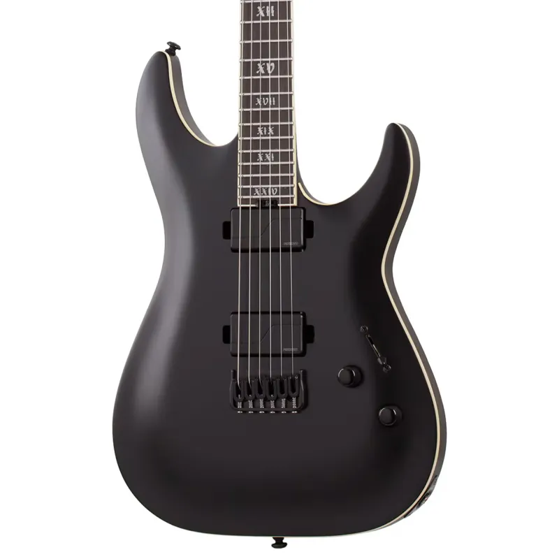 Schecter 1347 C-1 SL Evil Twin Electric Guitar - Satin Black