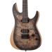 Schecter 1500 Electric Guitar Reaper 6 - Satin Charcoal Burst
