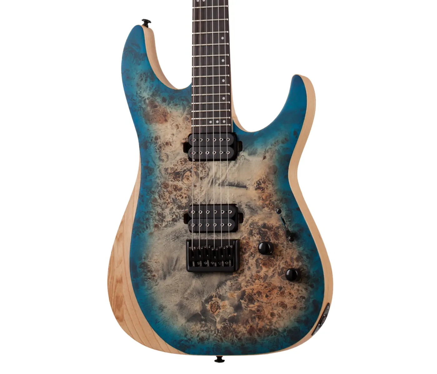 Schecter 1501 Electric Guitar Reaper 6 - Satin Sky Burst