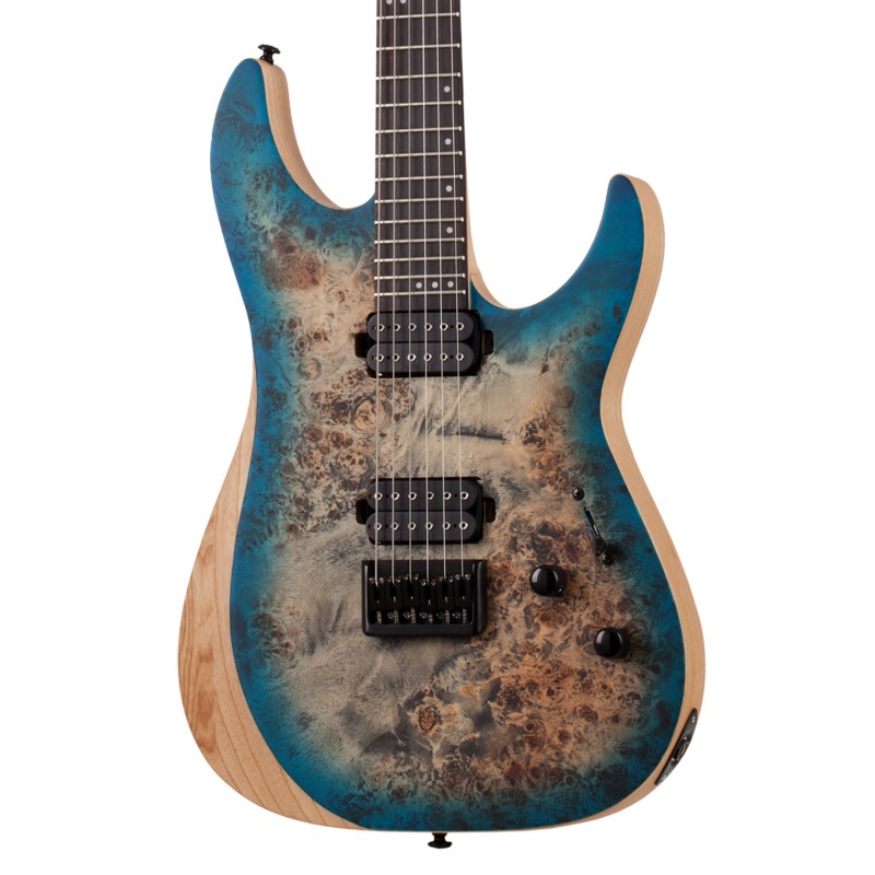 Schecter 1501 Electric Guitar Reaper 6 - Satin Sky Burst
