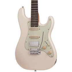 Schecter 1541 Electric Guitar Nick Johnston Signature Traditional HSS Electric Guitar - Atomic Snow