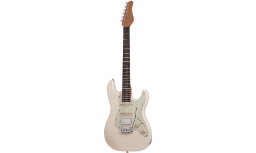 Schecter 1541 Electric Guitar Nick Johnston Signature Traditional HSS Electric Guitar - Atomic Snow