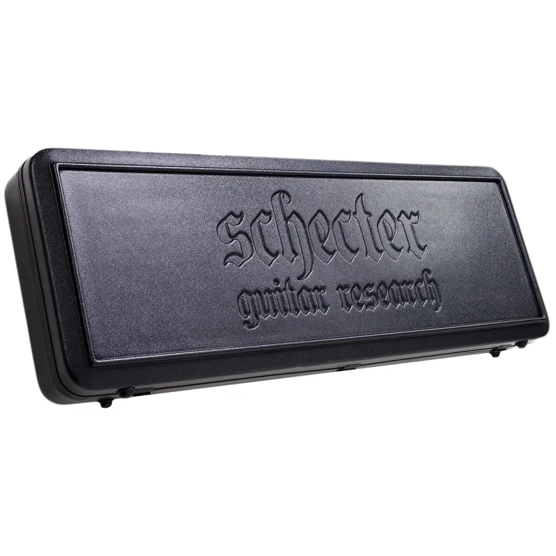 Schecter 1660 SGR-5SB Stiletto Bass Hardcase - Black w/ Blue Interior