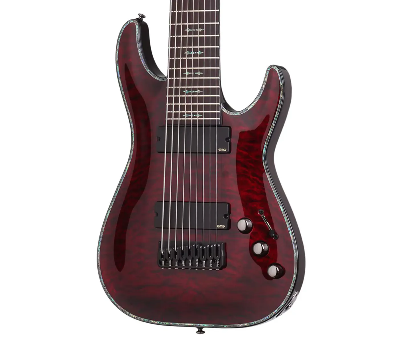 Schecter 1781 Hellraiser C-9 Super Strat Electric Guitar - Black Cherry (PRE ORDER)