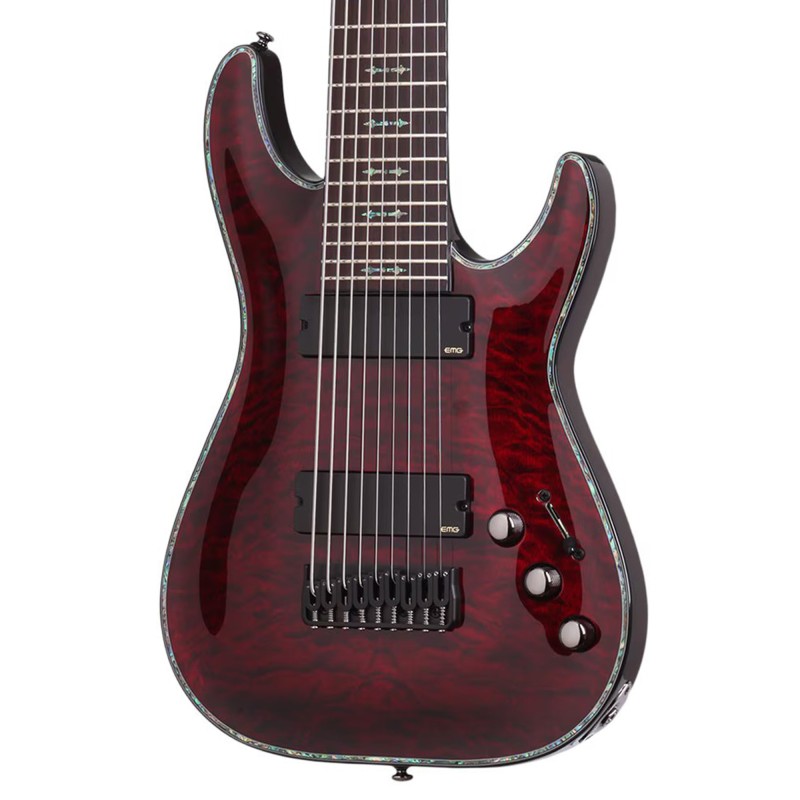 Schecter 1781 Hellraiser C-9 Super Strat Electric Guitar - Black Cherry (PRE ORDER)