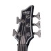 Schecter 1918 Hellraiser Extreme-5 Bass Electric Guitar - See-Thru Black Satin (STBLS)