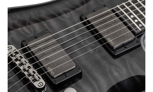 Schecter 1922 Hellraiser Hybrid C-1-Trans Black Burst