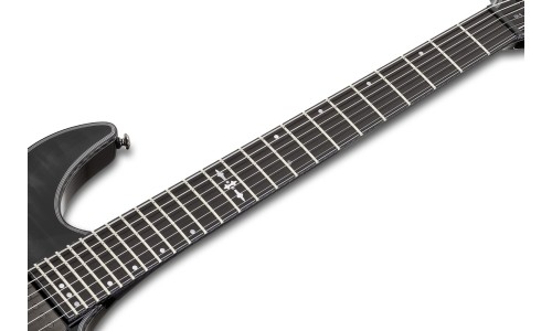 Schecter 1922 Hellraiser Hybrid C-1-Trans Black Burst