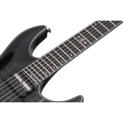 Schecter 1957 Hellraiser Hybrid C-1 FR-S Electric Guitar - Trans Black Burst