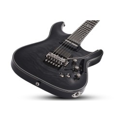 Schecter 1957 Hellraiser Hybrid C-1 FR-S Electric Guitar - Trans Black Burst