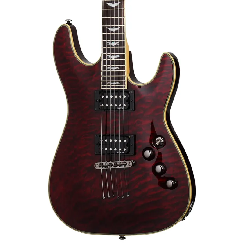 Schecter Electric Guitar Omen Extreme-6 - Black Cherry (BCH)