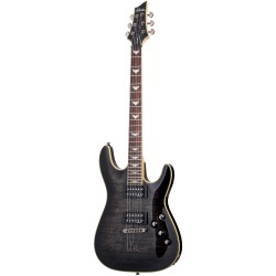 Schecter 2025 Electric Guitar Omen Extreme-6 - See Thru Black