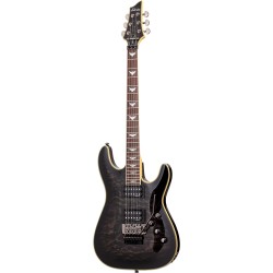 Schecter 2027 Electric Guitar Omen Extreme-FR - See-Thru Black (STBLK)