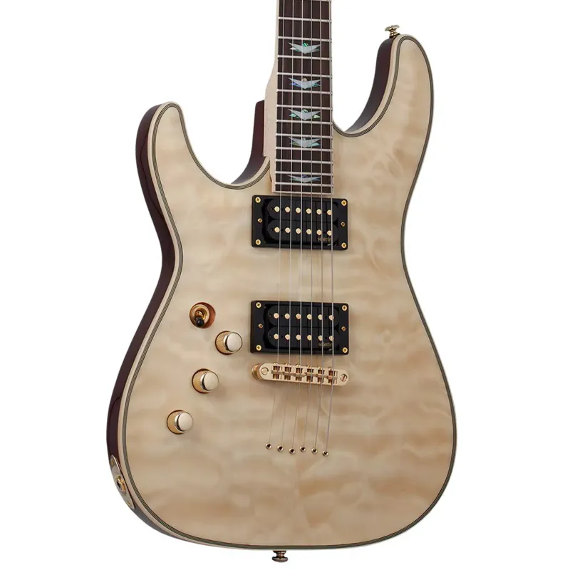 Schecter 2035 Omen Extreme-6 Left Handed Electric Guitar - Gloss Natural Schecter 2035 Omen Extreme-6 Left Handed Electric Guitar - Gloss Natural