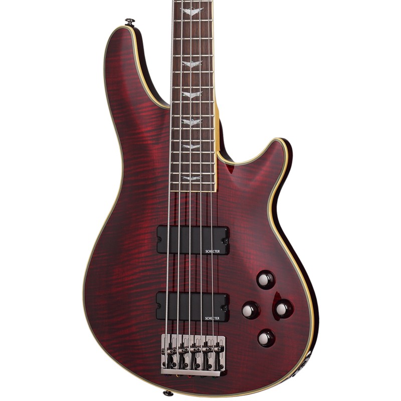 Schecter 2041 Electric Bass Omen Extreme 5 - Black Cherry (BCH)