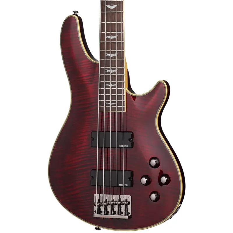 Schecter 2041 Electric Bass Omen Extreme 5 - Black Cherry (BCH)