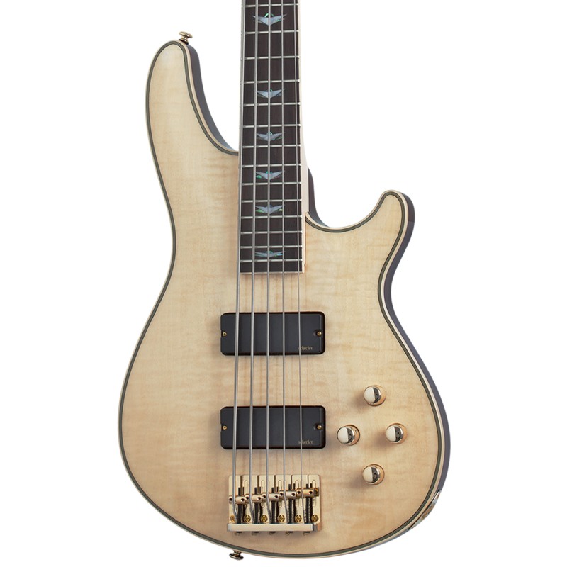 Schecter 2051 Omen Extreme-5 Bass Guitar - Gloss Natural