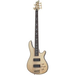 Schecter 2051 Omen Extreme-5 Bass Guitar - Gloss Natural