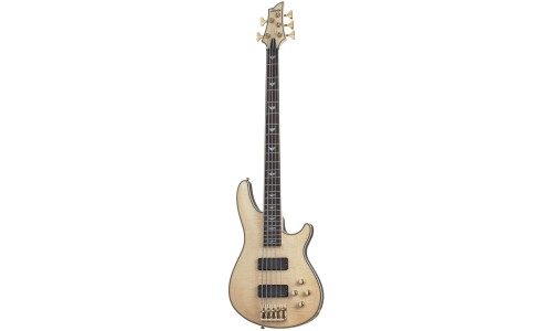 Schecter 2051 Omen Extreme-5 Bass Guitar - Gloss Natural