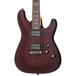 Schecter 2062 Electric Guitar Omen-6 - Walnut Satin (WSN)