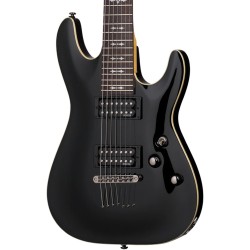 Schecter 2066 Electric Guitar Omen-7- 7 Strings - Gloss Black