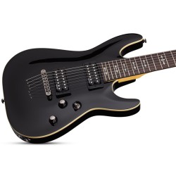 Schecter 2066 Electric Guitar Omen-7- 7 Strings - Gloss Black