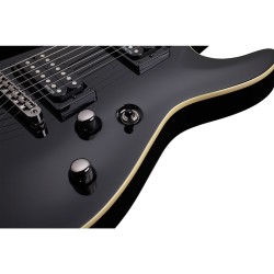 Schecter 2066 Electric Guitar Omen-7- 7 Strings - Gloss Black