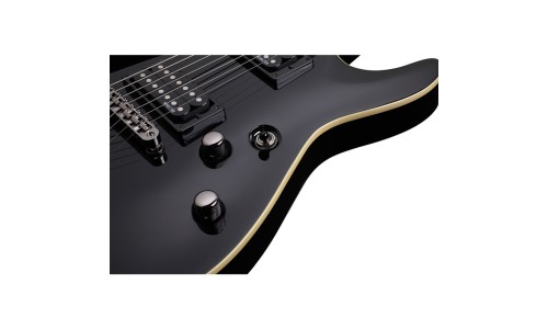 Schecter 2066 Electric Guitar Omen-7- 7 Strings - Gloss Black