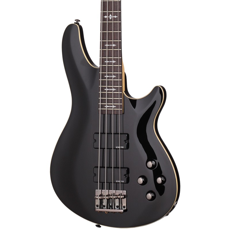 Schecter 2090 Electric Bass Omen 4 Strings - Gloss Black (BLK)