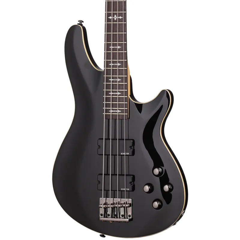 Schecter 2090 Electric Bass Omen 4 Strings - Gloss Black (BLK) Schecter 2090 Electric Bass Omen 4 Strings - Gloss Black (BLK)