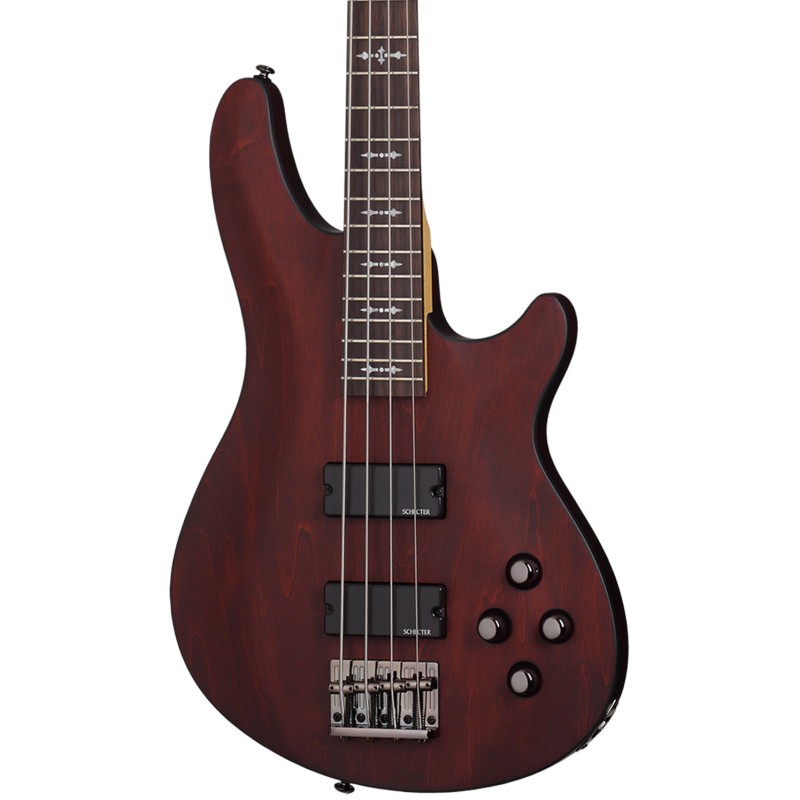 Schecter 2091 Electric Bass Omen 4 Strings - Walnut Satin (WSN)