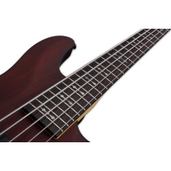 Schecter 2094 Electric Bass Omen-5 5-Strings - Walnut Satin (WSN) 