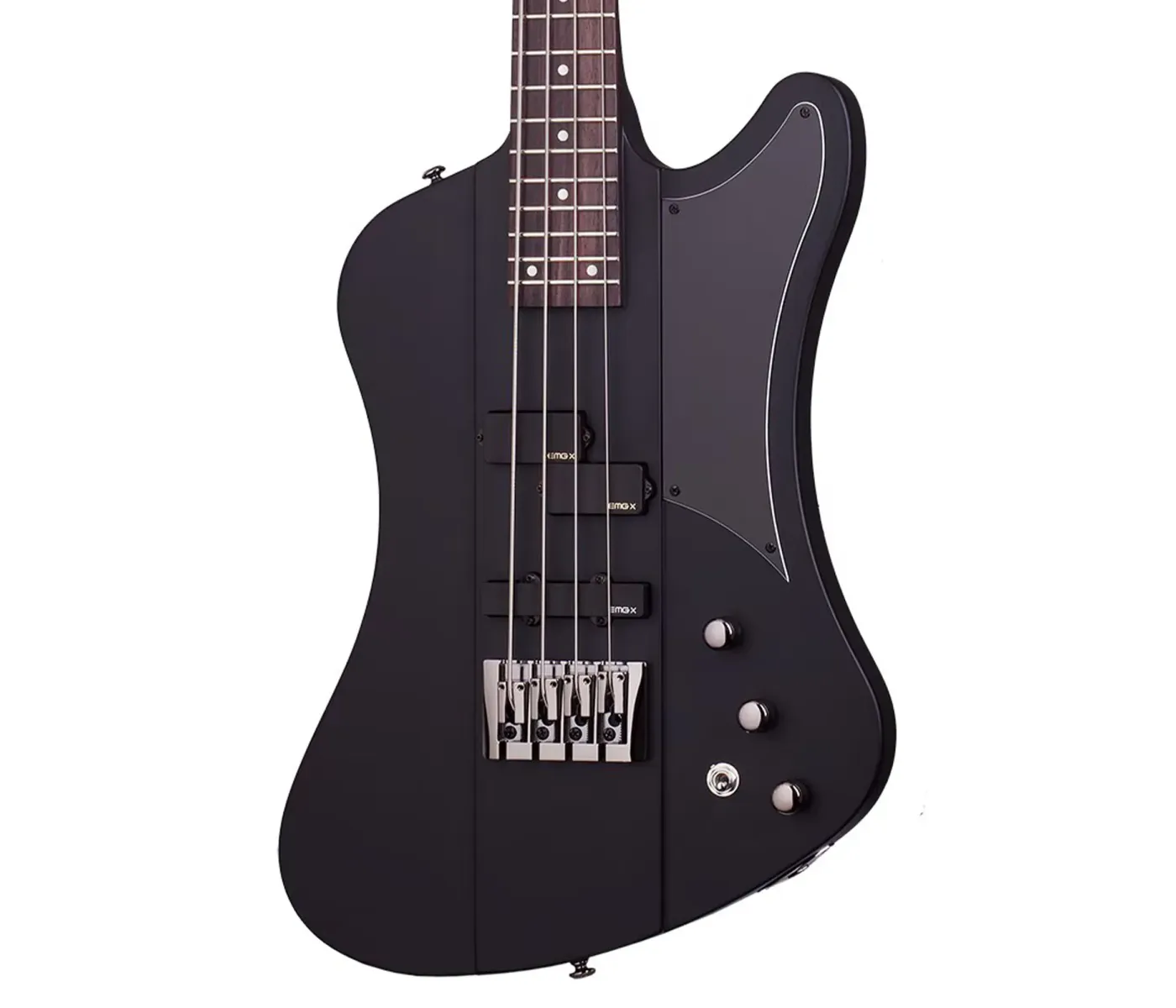 Schecter 210 Sixx Bass Thunderbird Electric Guitar - Satin Black (PRE ORDER)