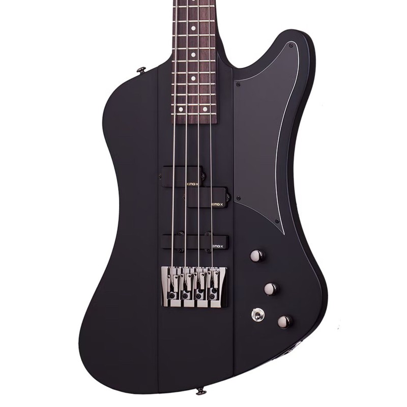 Schecter 210 Sixx Bass Thunderbird Electric Guitar - Satin Black (PRE ORDER)