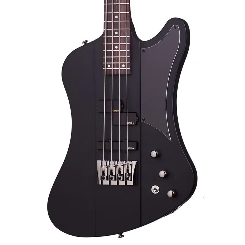 Schecter 210 Sixx Bass Thunderbird Electric Guitar - Satin Black (PRE ORDER)