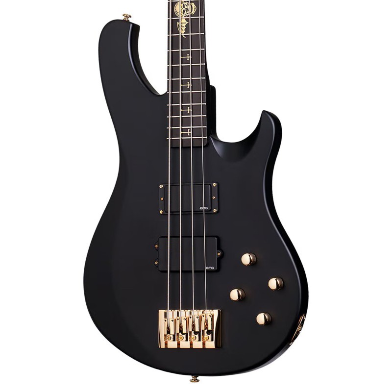 Schecter 213 Johnny Christ Electric Bass Guitar - Satin Black (PRE ORDER)