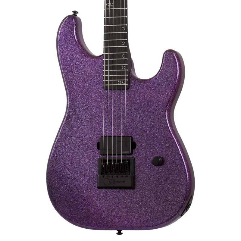 Schecter 2289 Electric Guitar Daniel Haniß Danskimo-6 - Purple Sparkle