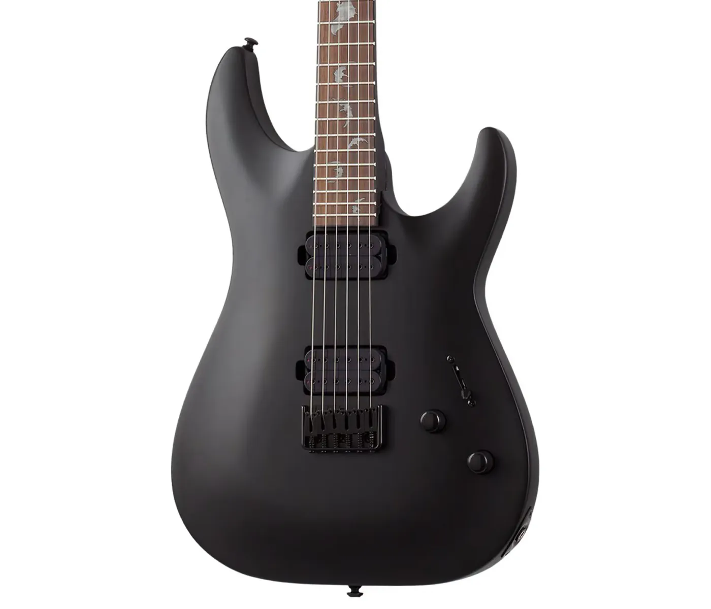 Schecter 2470 Electric Guitar Damien-6 SBK - Satin Black Schecter 2470 Electric Guitar Damien-6 SBK - Satin Black